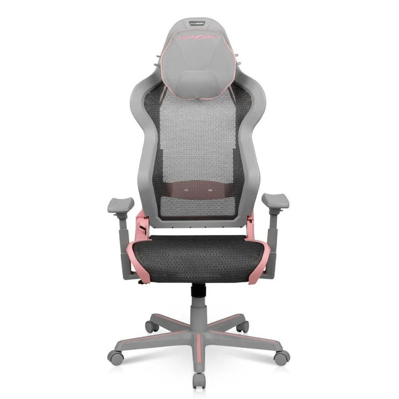 DXRacer Air Series Gaming Chair - Pink/Grey - كرسي